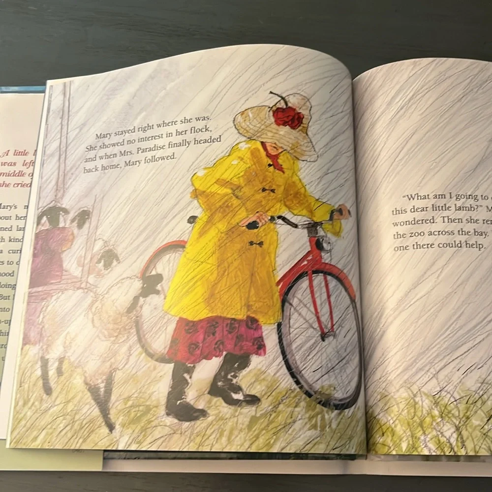 Mary Was a Little Lamb Book Hardback EUC First Edition 2004